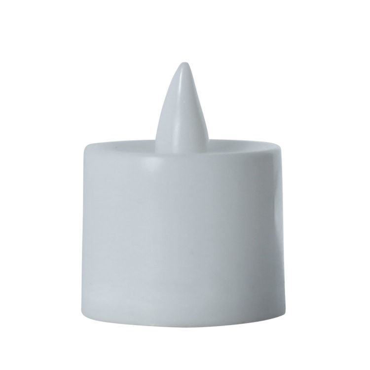 LED Flameless Tea Light Candles, 24 Pack, White