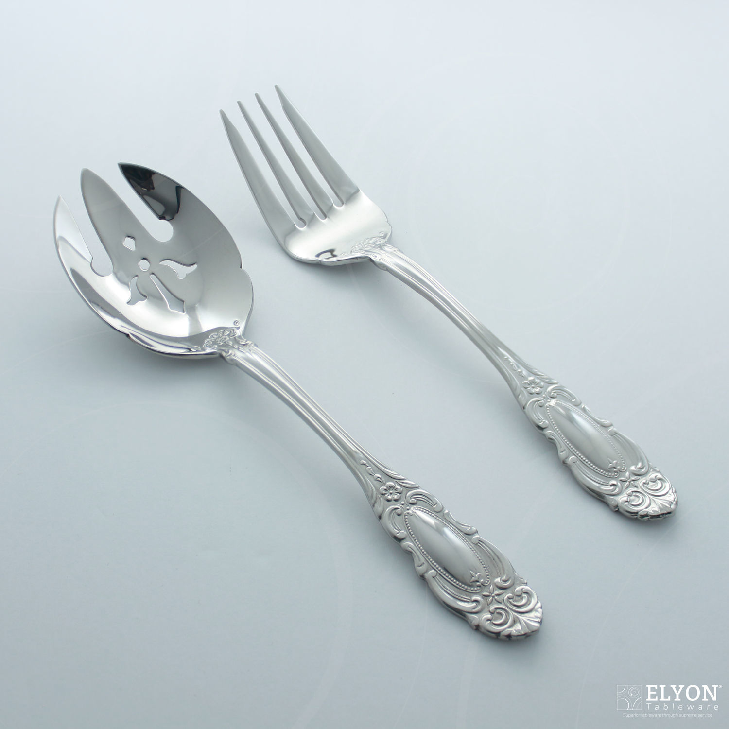 Wallace 65Piece Stainless Steel Duchess Flatware Set, Service For 12