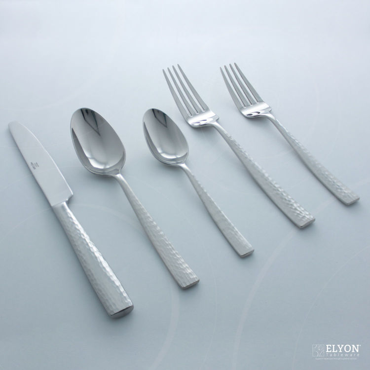 Mikasa 65-Piece Stainless Steel Oliver Flatware Set, Service For 12