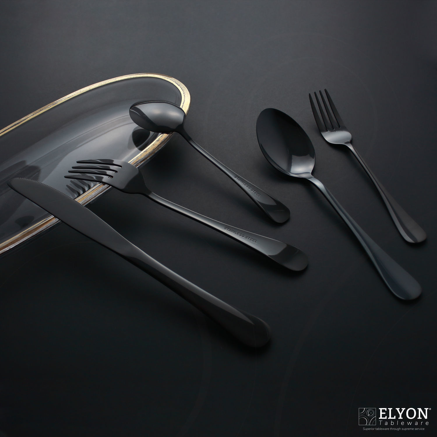 Best Modern Flatware and Silverware sets. Elyon Tableware - Your Shop ...