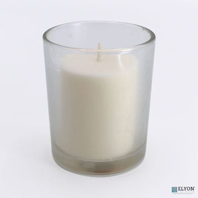 18 White Colored Unscented Wax Votive Memorial Candle, 24 Hours Burn Time 18 White Colored Unscented Wax Votive Memorial Candle, 24 Hours Burn Time