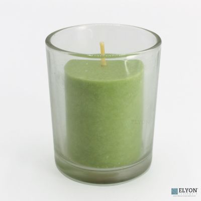 18 Green Colored Unscented Wax Votive Memorial Candle, 24 Hours Burn Time 18 Green Colored Unscented Wax Votive Memorial Candle, 24 Hours Burn Time