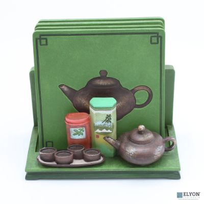 Teapot Coaster Set Teapot Coaster Set