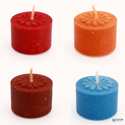 36 Colored & Scented Wax Deep Tealight Candles, Fall & Halloween Collection 36 Colored & Scented Wax Deep Tealight Candles, Fall & Halloween Collection