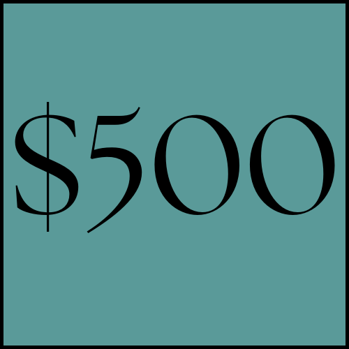 $500 [+$500.00]